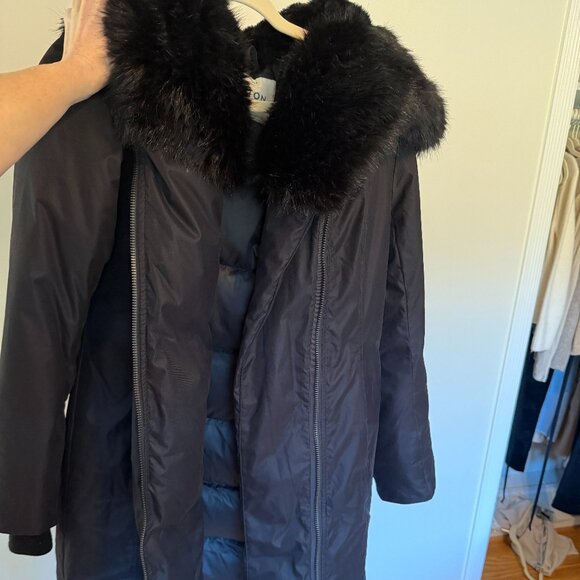 Babaton st. moritz parka Mid-length down parka jacket - Picture 2 of 4